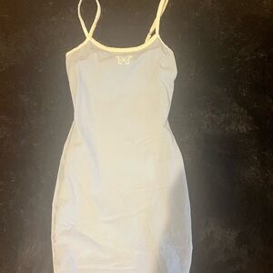 Elegant Blue Slip Dress